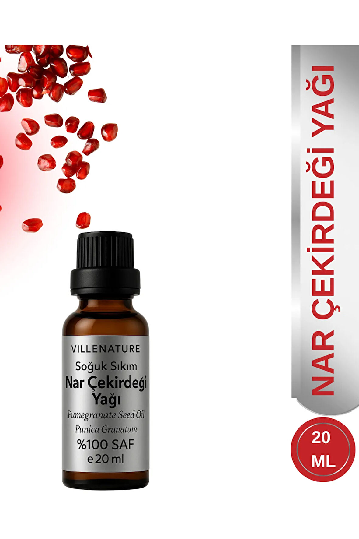 Soğuk Sıkım NAR ÇEKİRDEĞİ YAĞI 20 ML