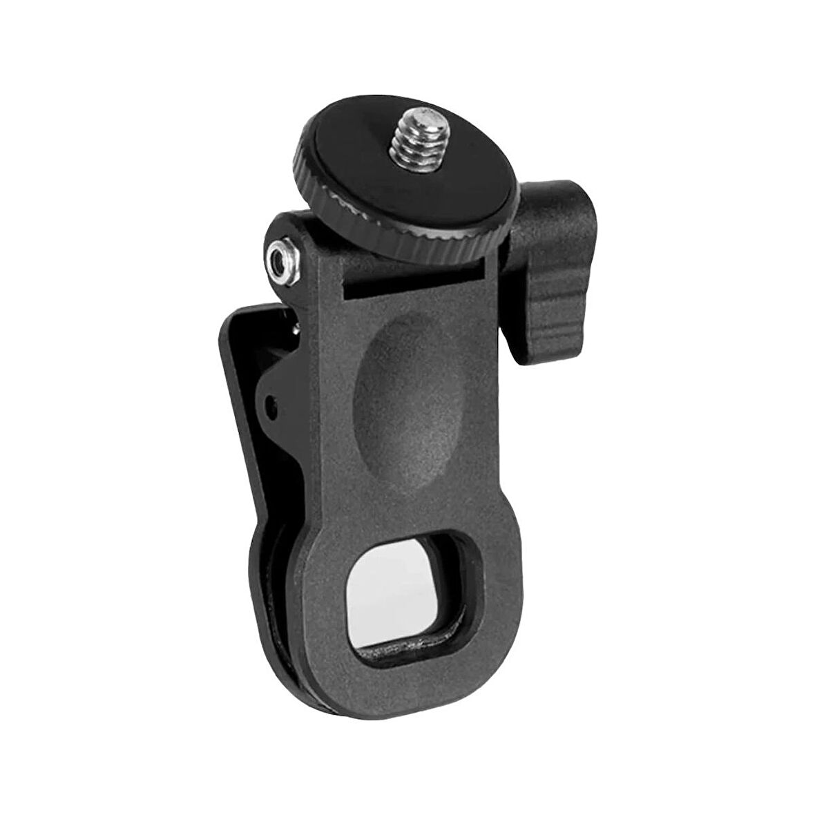 Microcase Çok Amaçlı Kıskaçlı 1/4 Vida başlıklı Tutucu Oval Tasarım Başlık - SİYAH AL5001