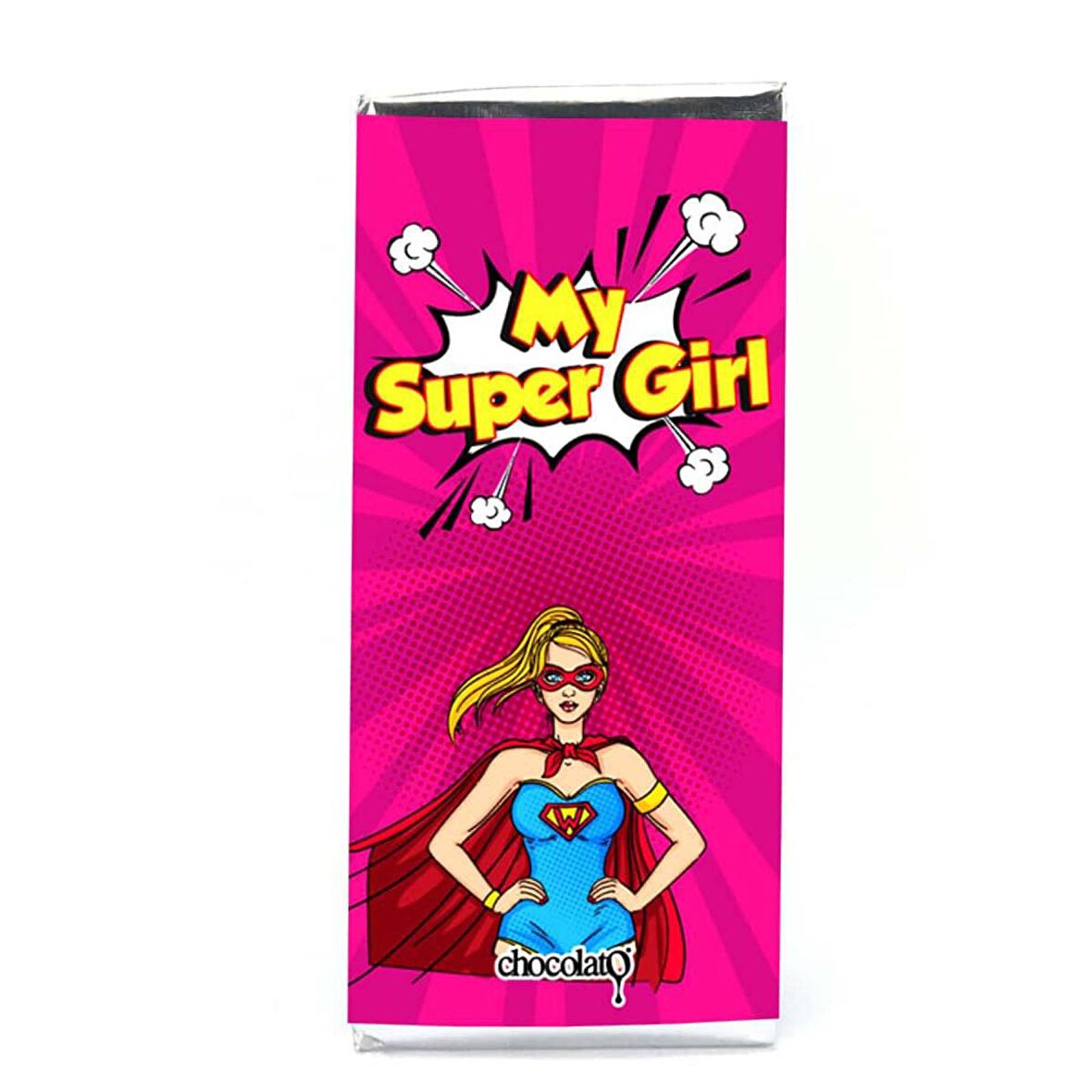 supergirl's  100 gr. Sütlü Tablet Çikolata