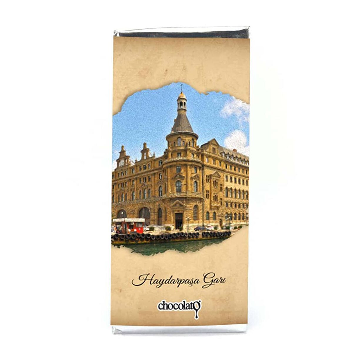 Haydarpaşa Garı 100 gr. Sütlü Tablet Çikolata