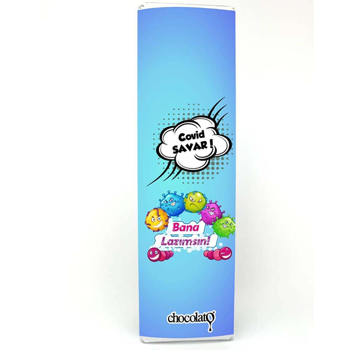 Bana Lazımsın ! 300 gr. Bitter Fıstıklı Tablet Çikolata