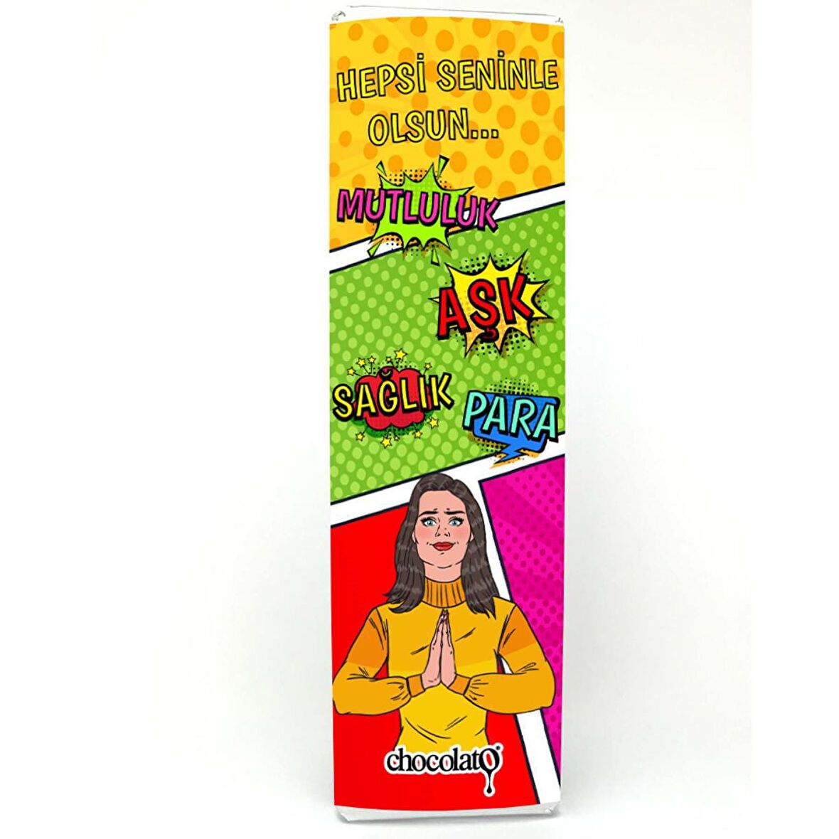 Hepsi Seninle Olsun 300 gr. Sütlü Fındıklı Tablet Çikolata