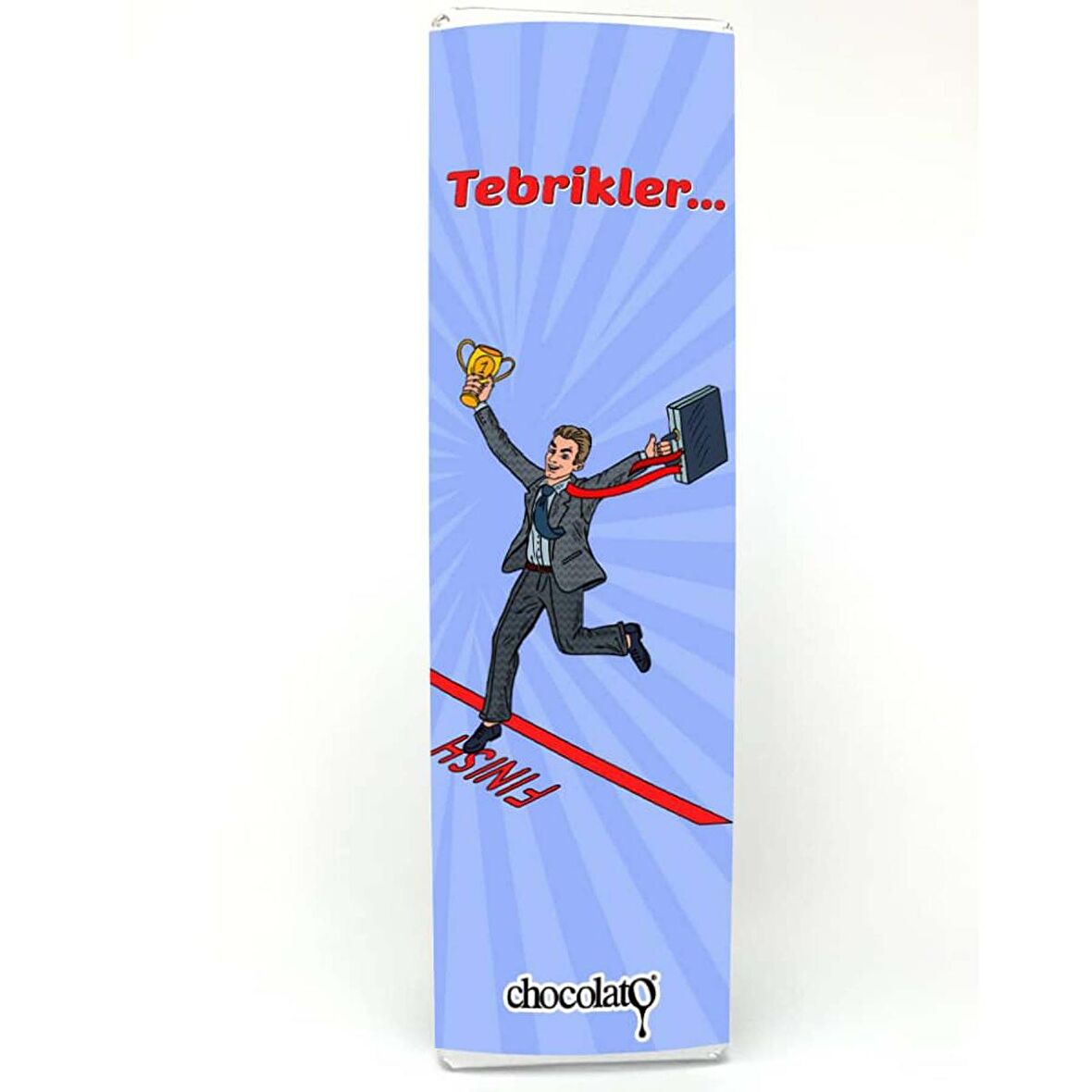 Tebrikler 300 gr. Bitter Fındıklı Tablet Çikolata