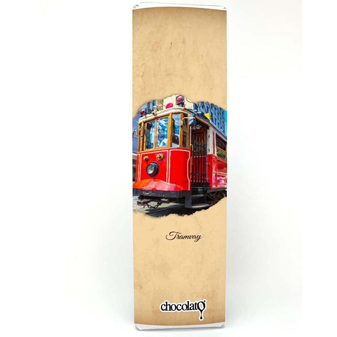 Tramvay 300 gr. Sütlü Fıstıklı Tablet Çikolata