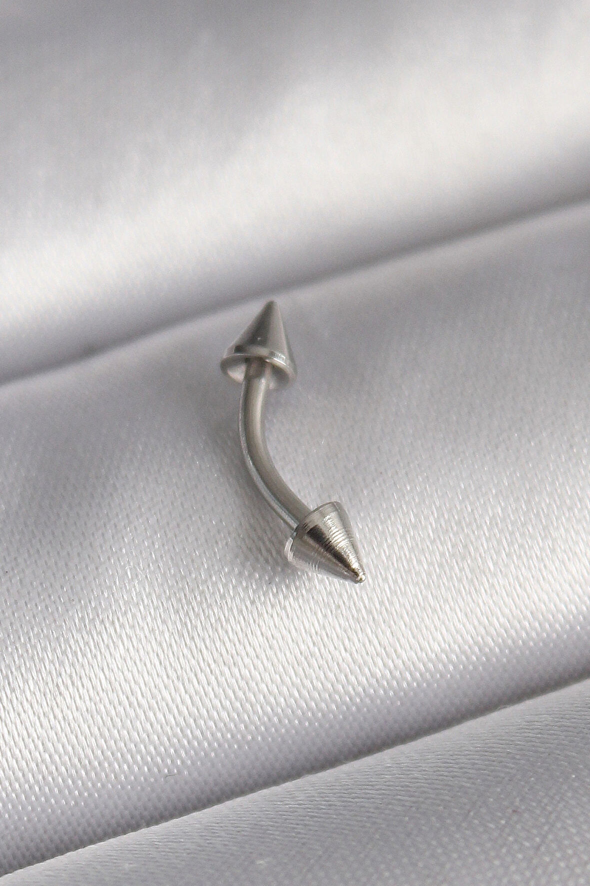 Dodes Dodes 316L Çelik Gümüş Renk Çivi Model Piercing TG27PR1373