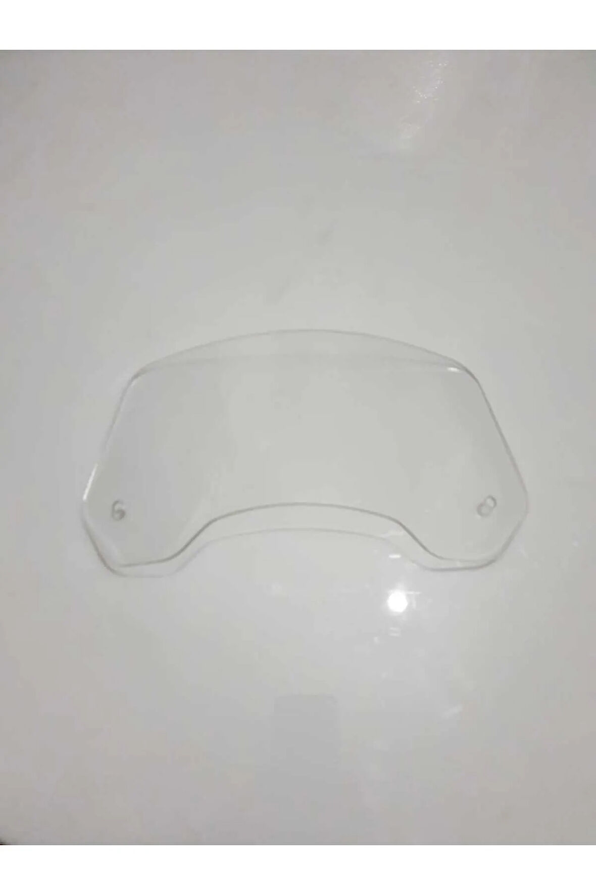 Rüzgar Saptırıcı Deflektör Camı 1 Delikli 35x18cm Şeffaf Renkli (SADECE CAM GÖNDERİLİR)