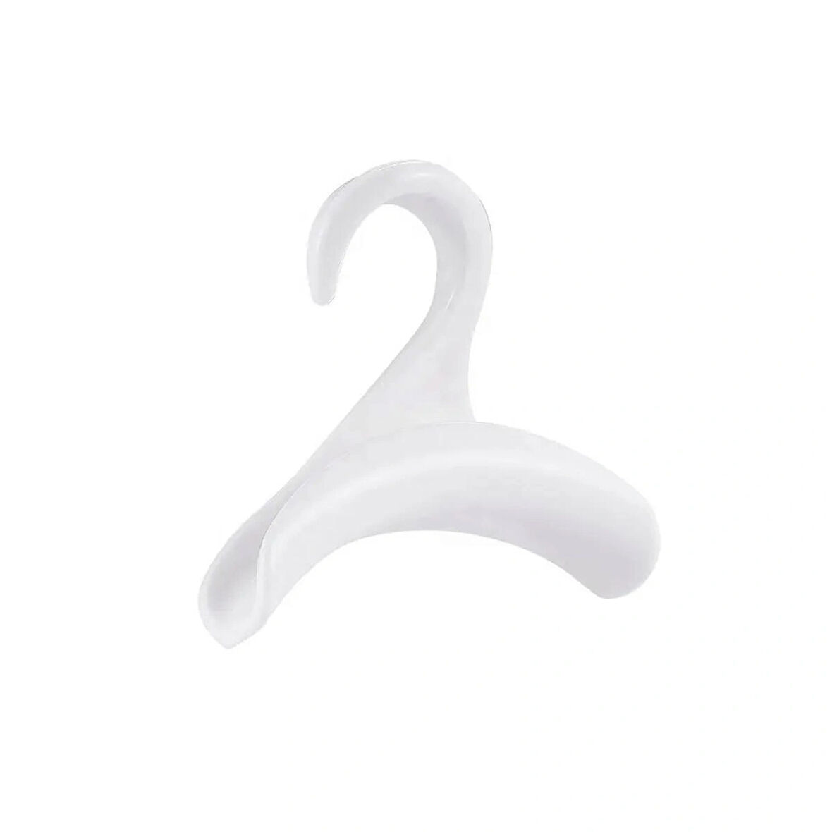 Microcase Sert ABS Plastik Portatif Mini Dolap İçi Çanta Askısı 1 Adet -BEYAZ AL5016