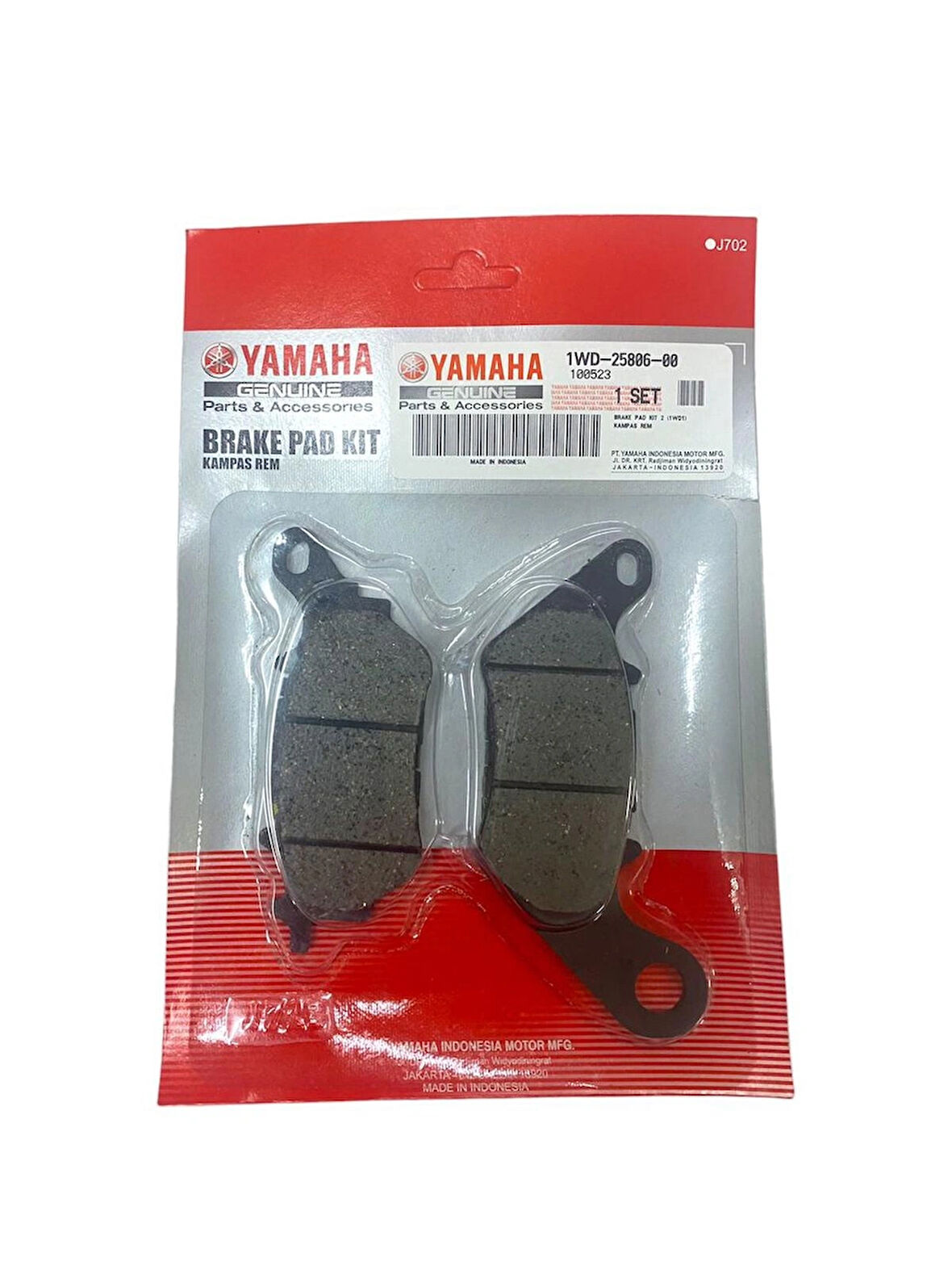 R 25- Mt 25 Uyumlu Orijinal Arka Fren Balatası