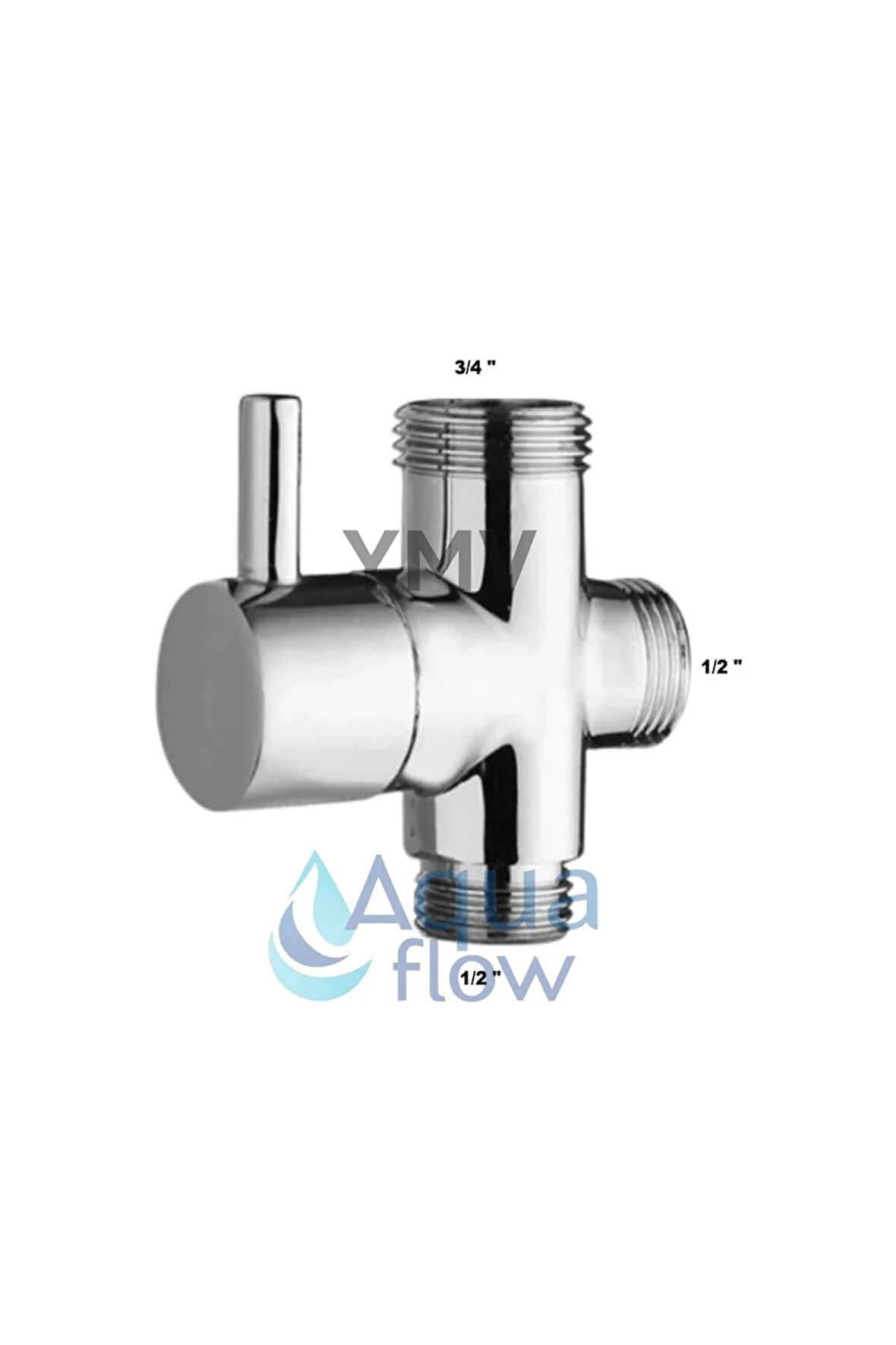Tepe Yağmurlama Duş Seti Robotu Yukarı Aşağı Su Yönlendiricisi 1/2 - 1/2 - 3/8