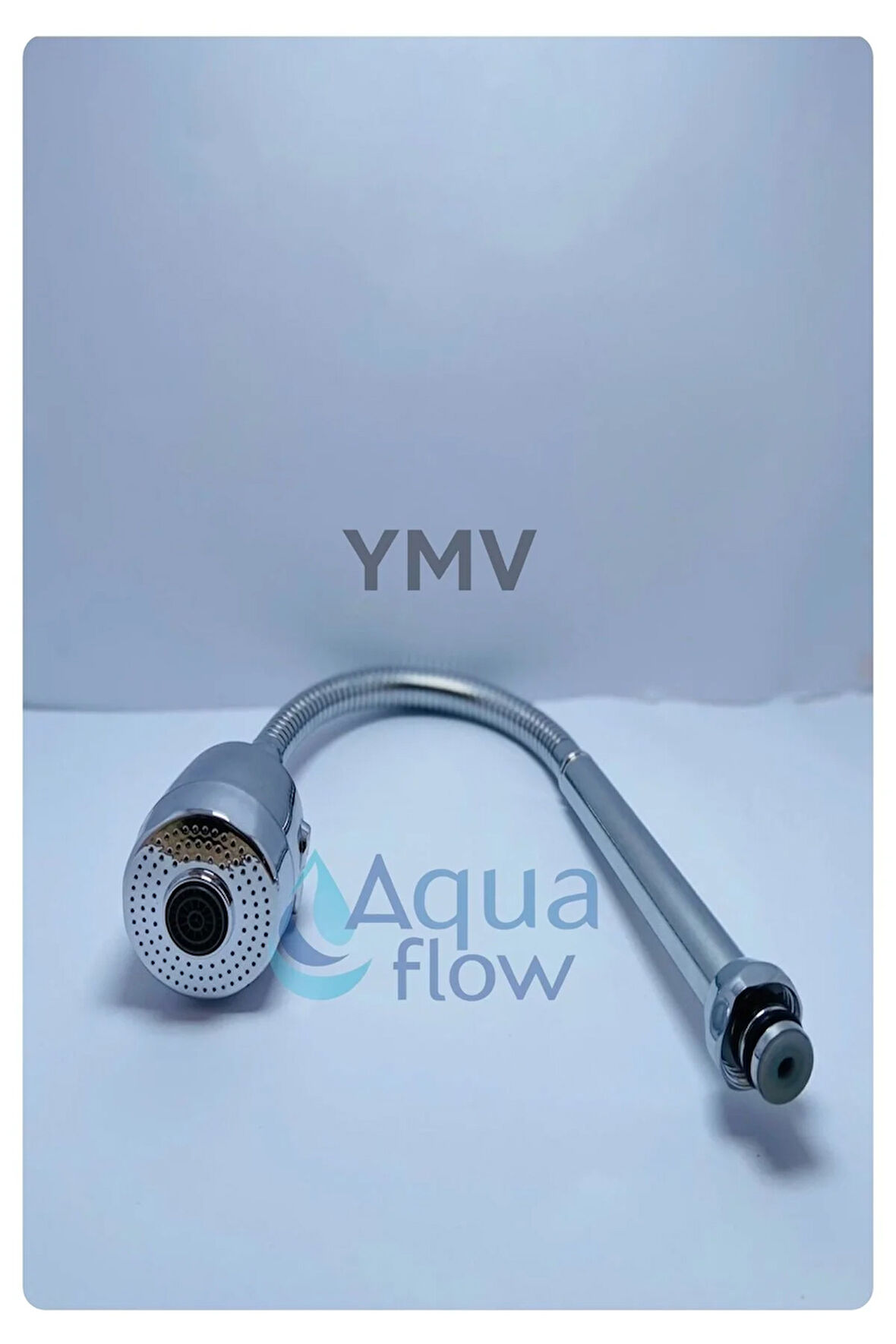 Krom Her Yöne 360° Hareketli Esnek Borulu Mutfak Lavabo Musluk Çeşme Batarya Borusu Başlığı