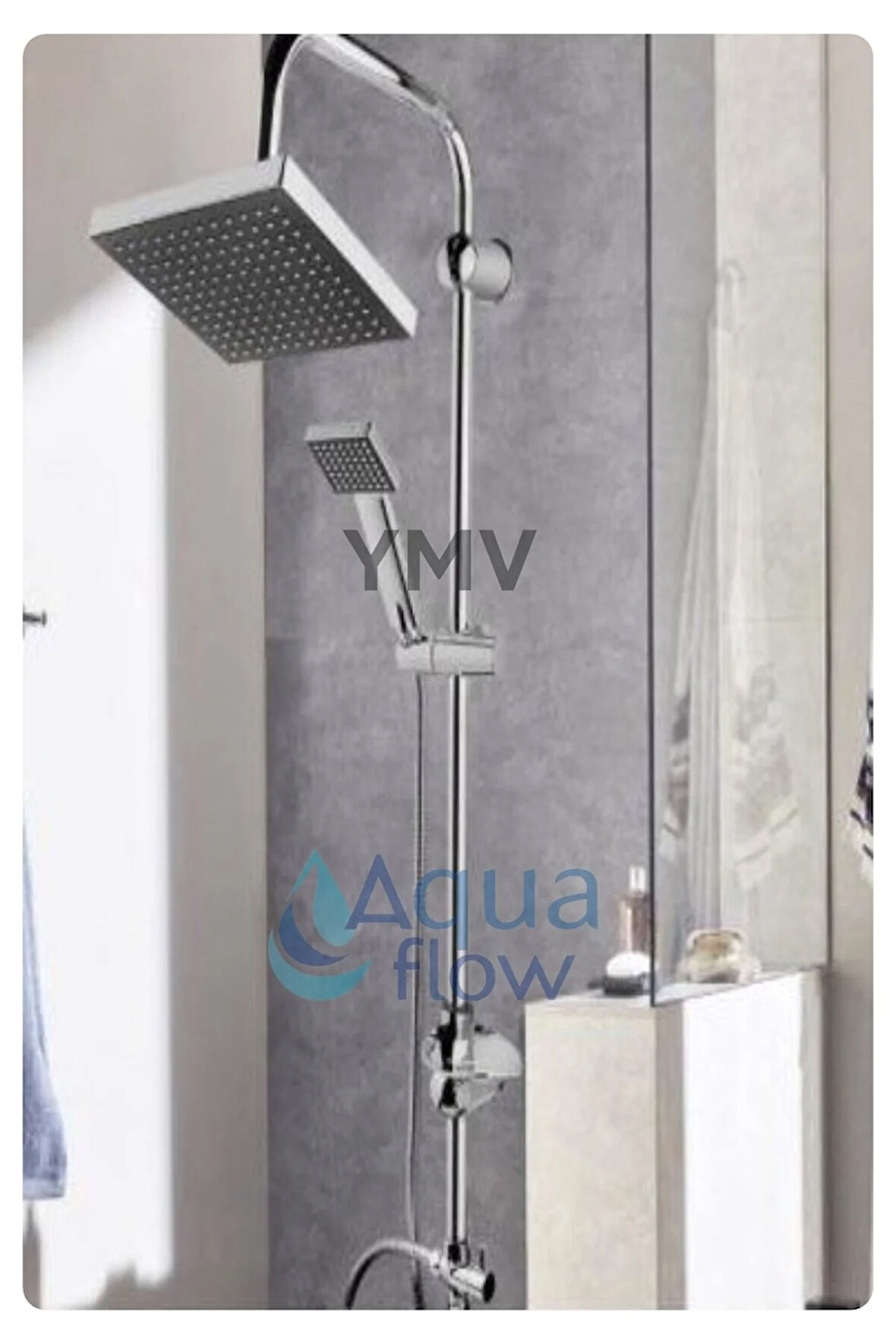 Tepe Yağmurlama Duş Seti Robotu Banyo Duş İkili Duşluk Başlığı Lüx Set