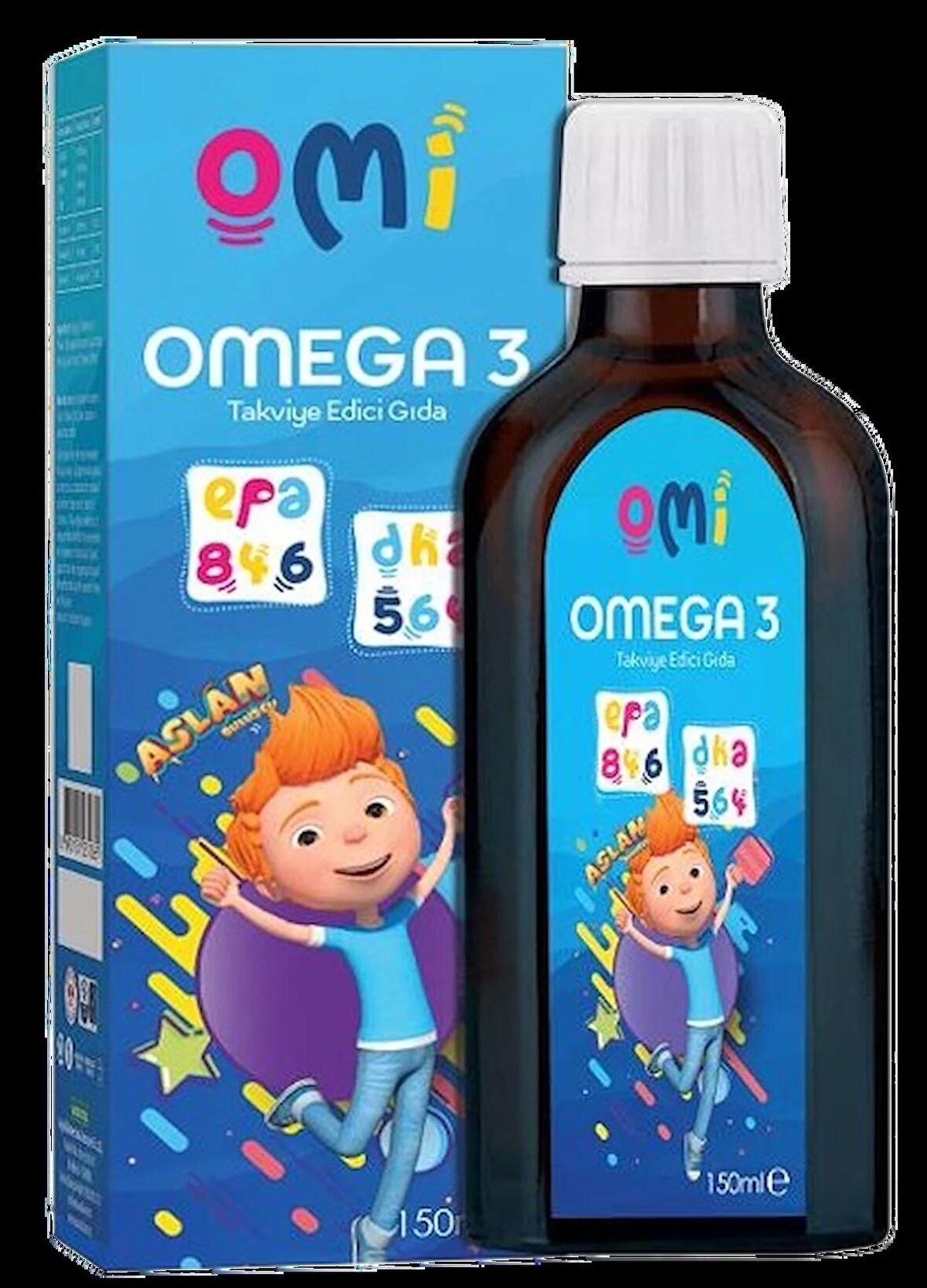 OMİ Omega-3 Takviye Edici Çocuk Şurubu 150 ml