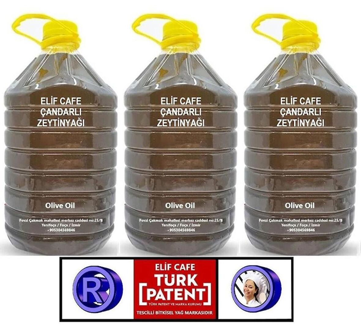 Çandarlı Zeytinyağı 5 lt Pet Şişe zeytinyağı 5 litre 3 adet