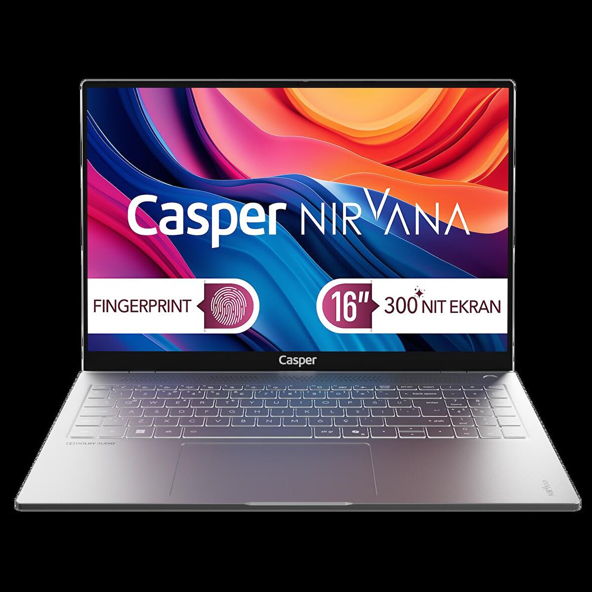 Casper Nirvana S100 16" 300NIT Core i5-13420H 16GB DDR5 RAM 2TB NVME SSD Freedos Laptop S100.1342-BX00X-G-F