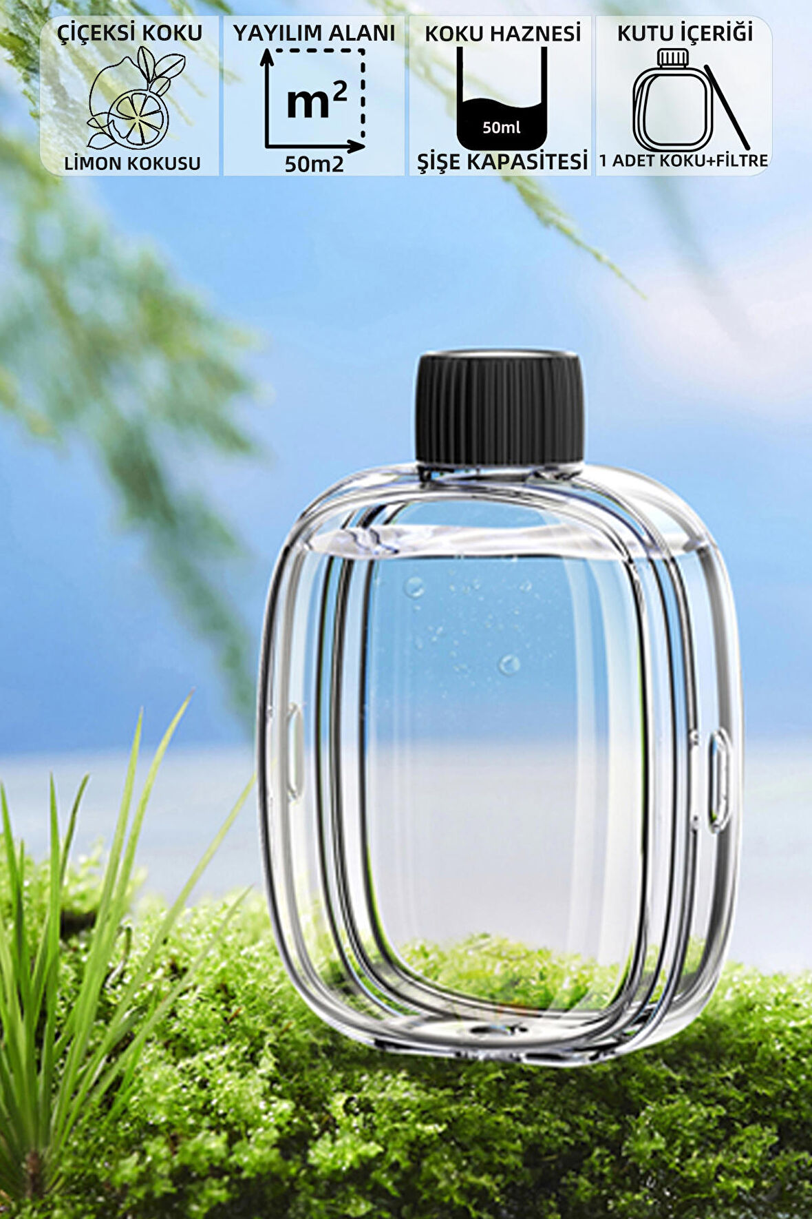 Mioji Mio Smell 2x Aromaterapi Kokusu - Lemon Kokusu (1 adet)