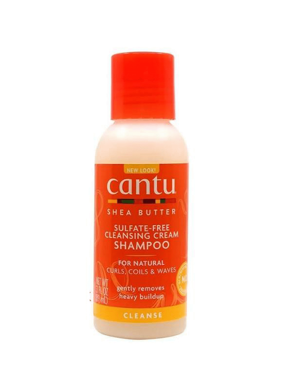 Cantu Kıvırcık ve Dalgalı Saçlar İçin Sülfat İçermeyen Krem Şampuan Mini Seyahat Boy 89 mL