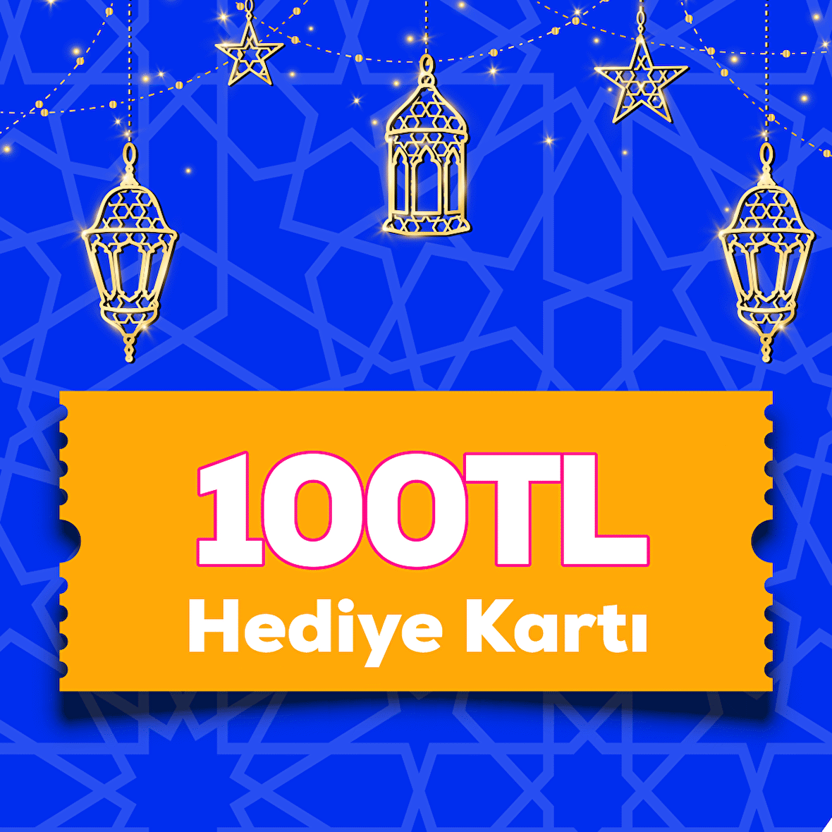 Pazarama Hediye Çeki 100 TL