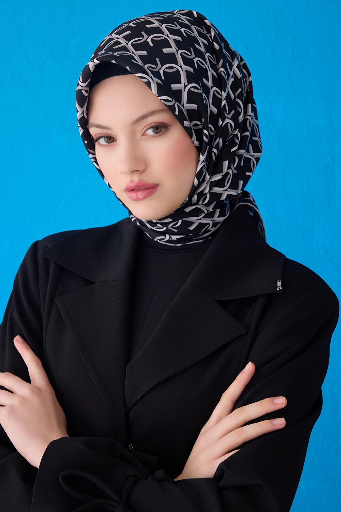 Saf İpek Eşarp 4102D (Twill İpek)