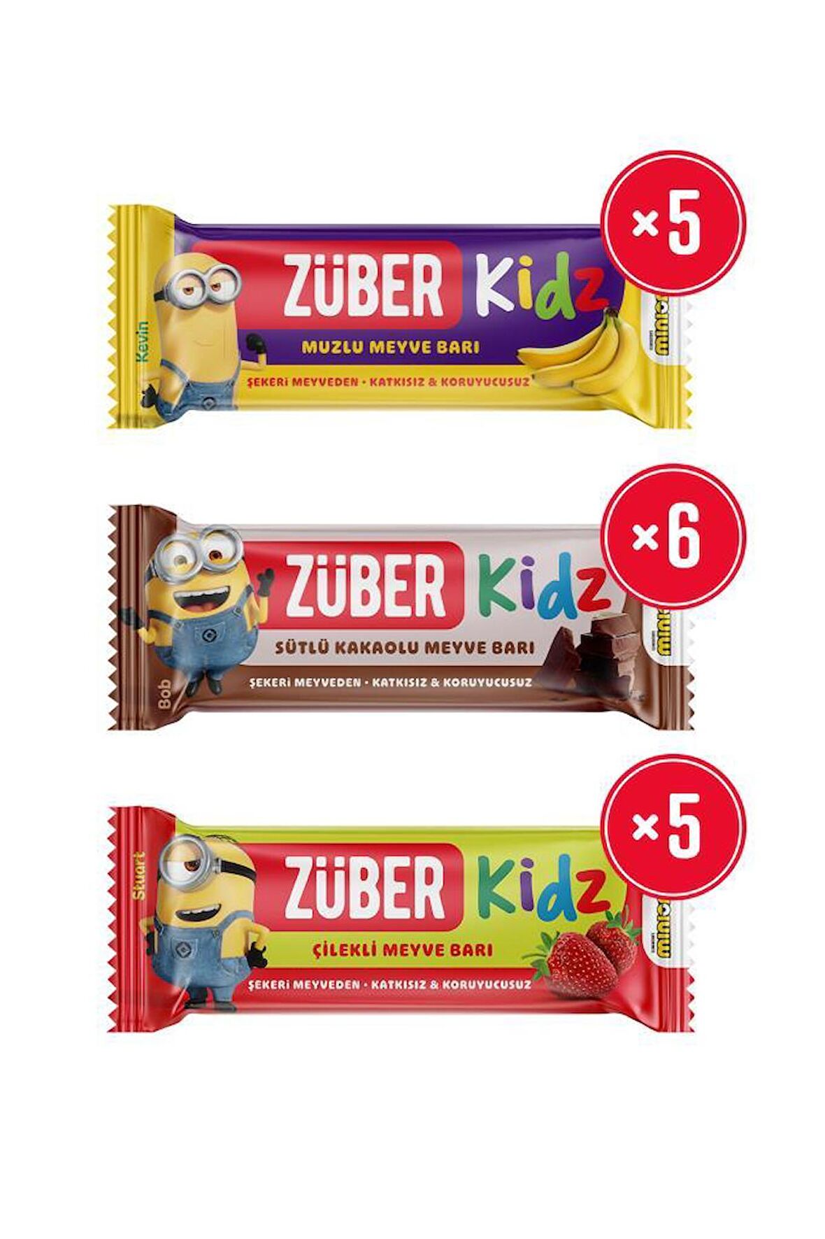 Kidz Meyve Bar Deneme Paketi 25g X 16 Adet