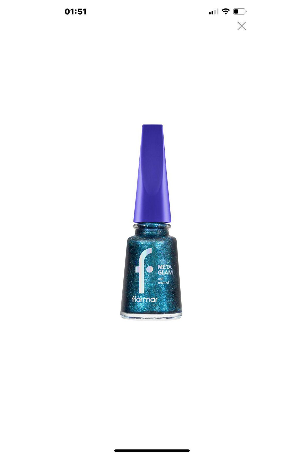 Flormar Metaglam 05 Imagınary Oje