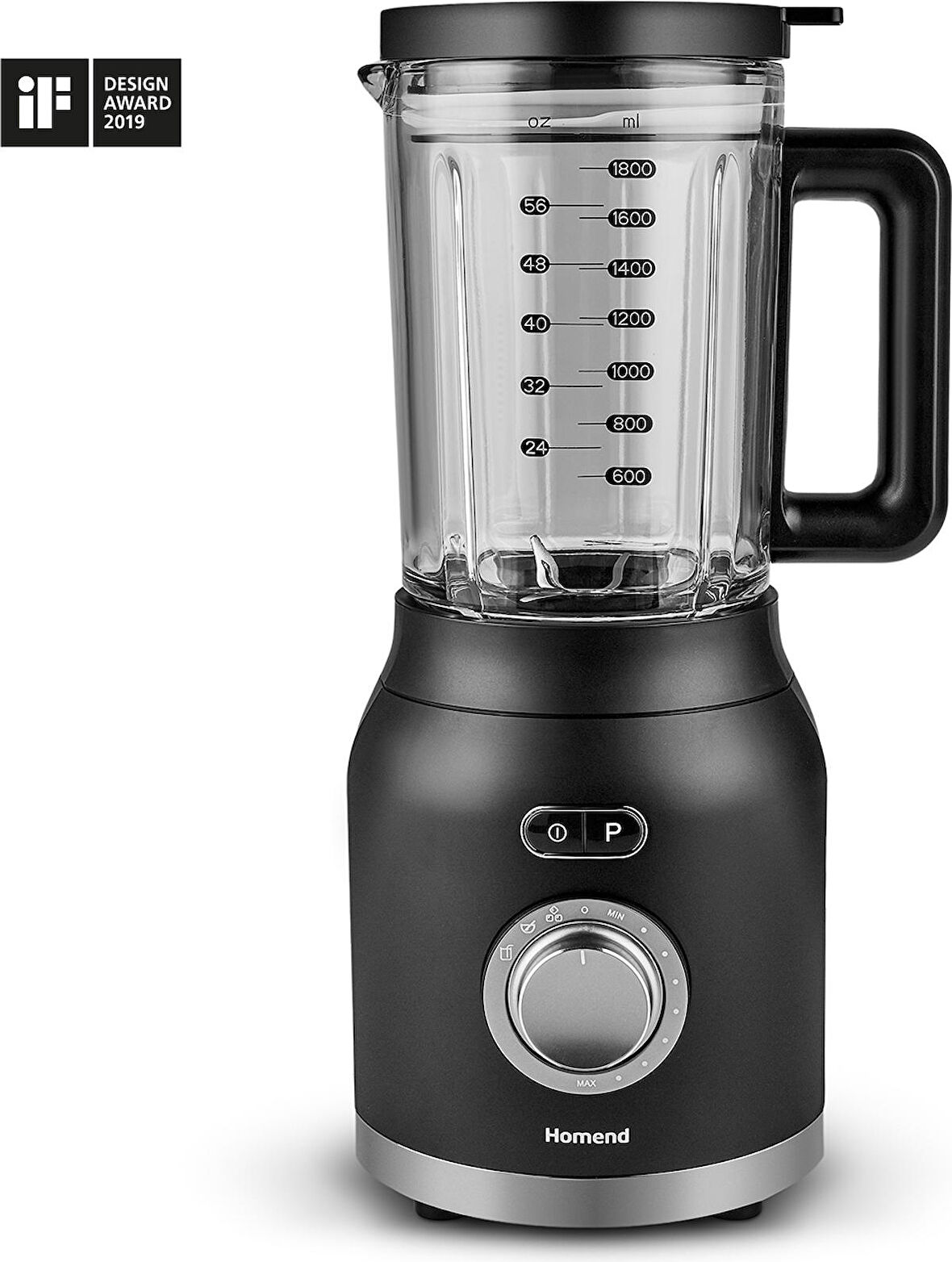 Homend Artfood 4925H Profesyonel Blender Siyah