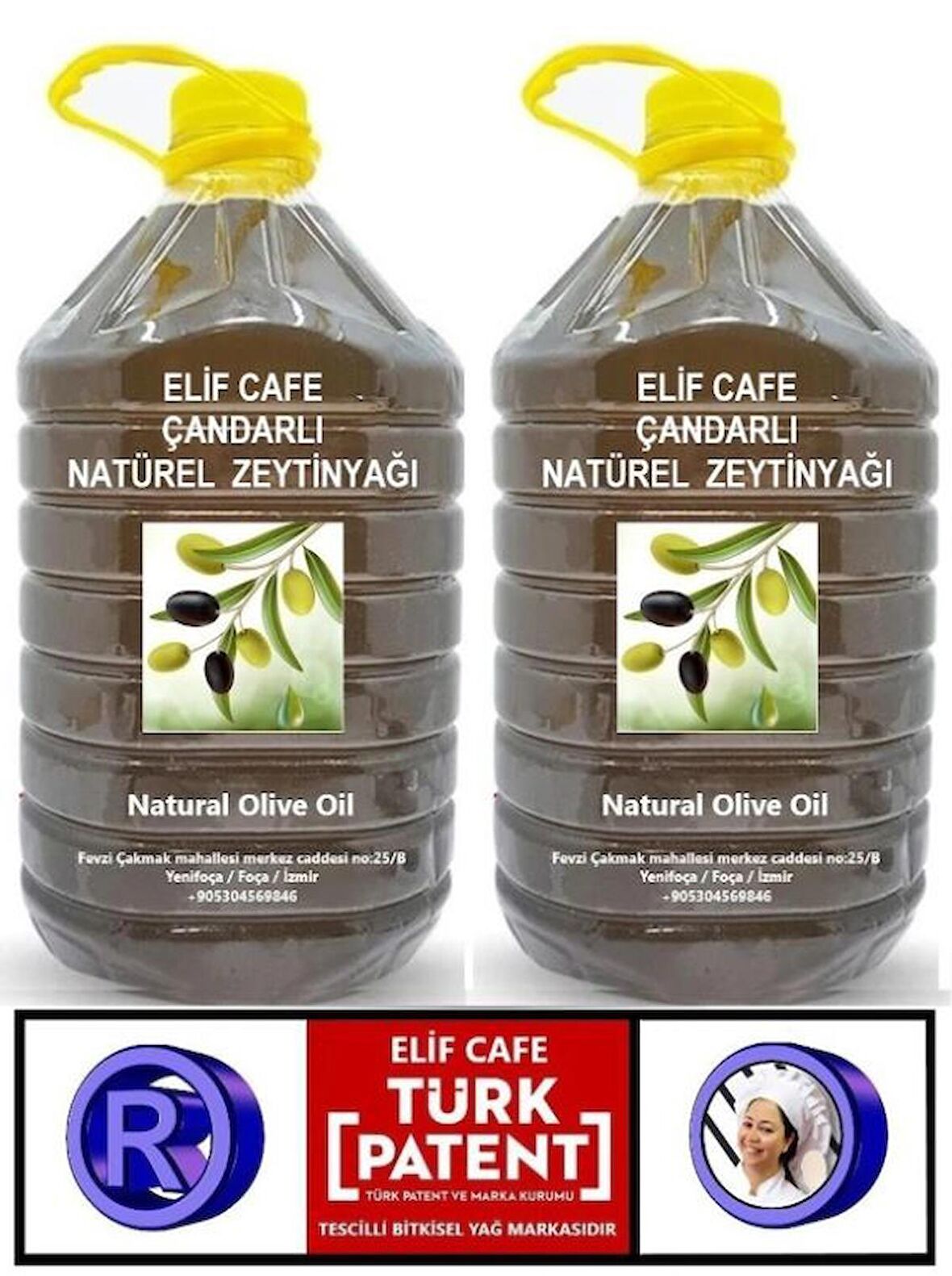 Çandarlı Natural Zeytinyağı 5 lt Pet Şişe zeytinyağı 5 litre 2 adet