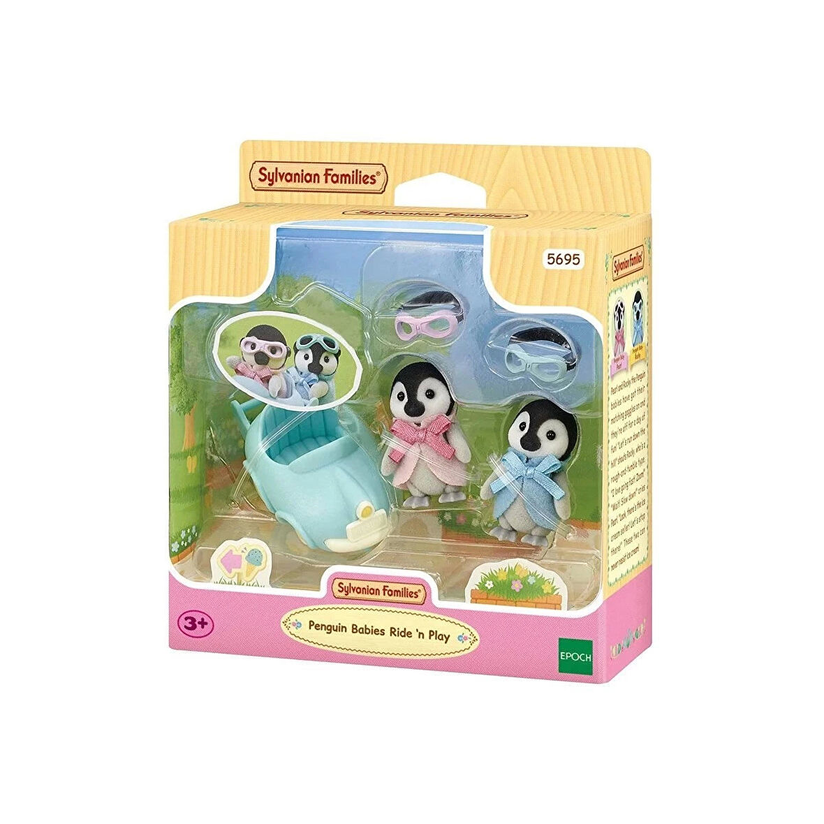 5695 Sylvanian Families Penguen Bebekler Araba Keyfi +4 yaş