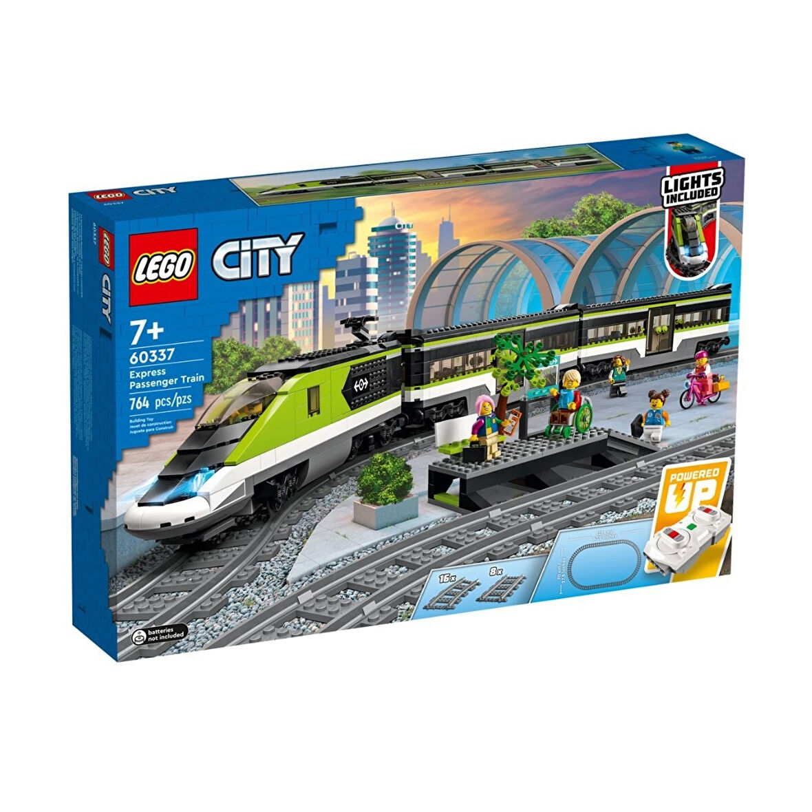 60337 Lego City - Ekspres Yolcu Treni, 764 parça, +7 yaş