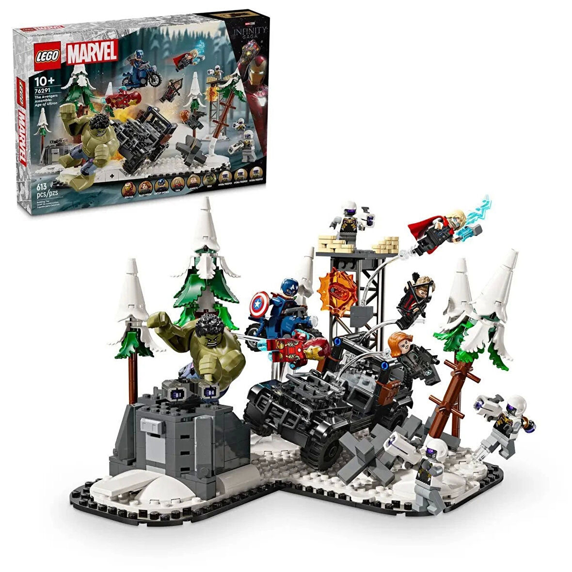 76291 Lego Marvel - Avengers Assemble: Ultron Çağı 613 parça +9 yaş