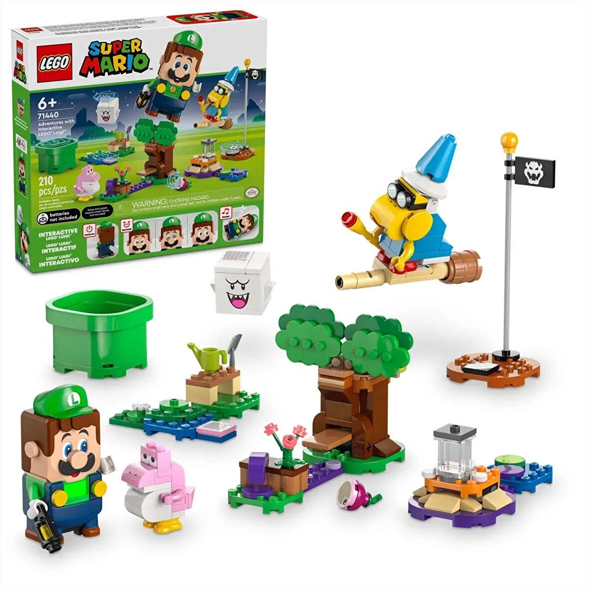 71440 Lego Super Mario İnteraktif Luigi ile Maceralar 210 parça +7yaş