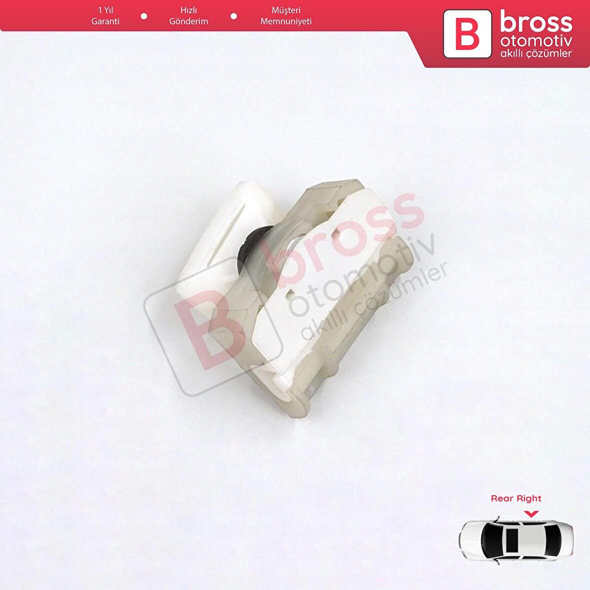 Mercedes S320 W220 1998-2005 İçin Ön Sağ Kapı Cam Kriko Klipsi