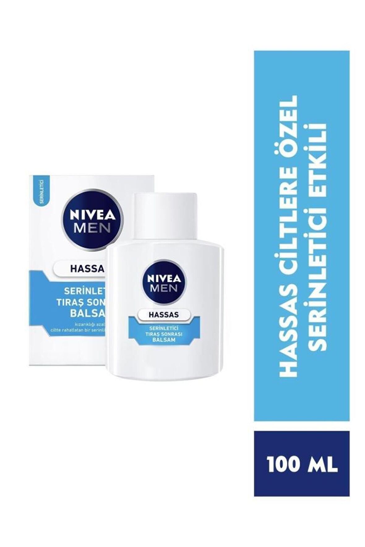 Nivea Men Erkek Serinletici Tıraş Sonrası Balsam 100ml, Nemlendirici, Ferahlatıcı