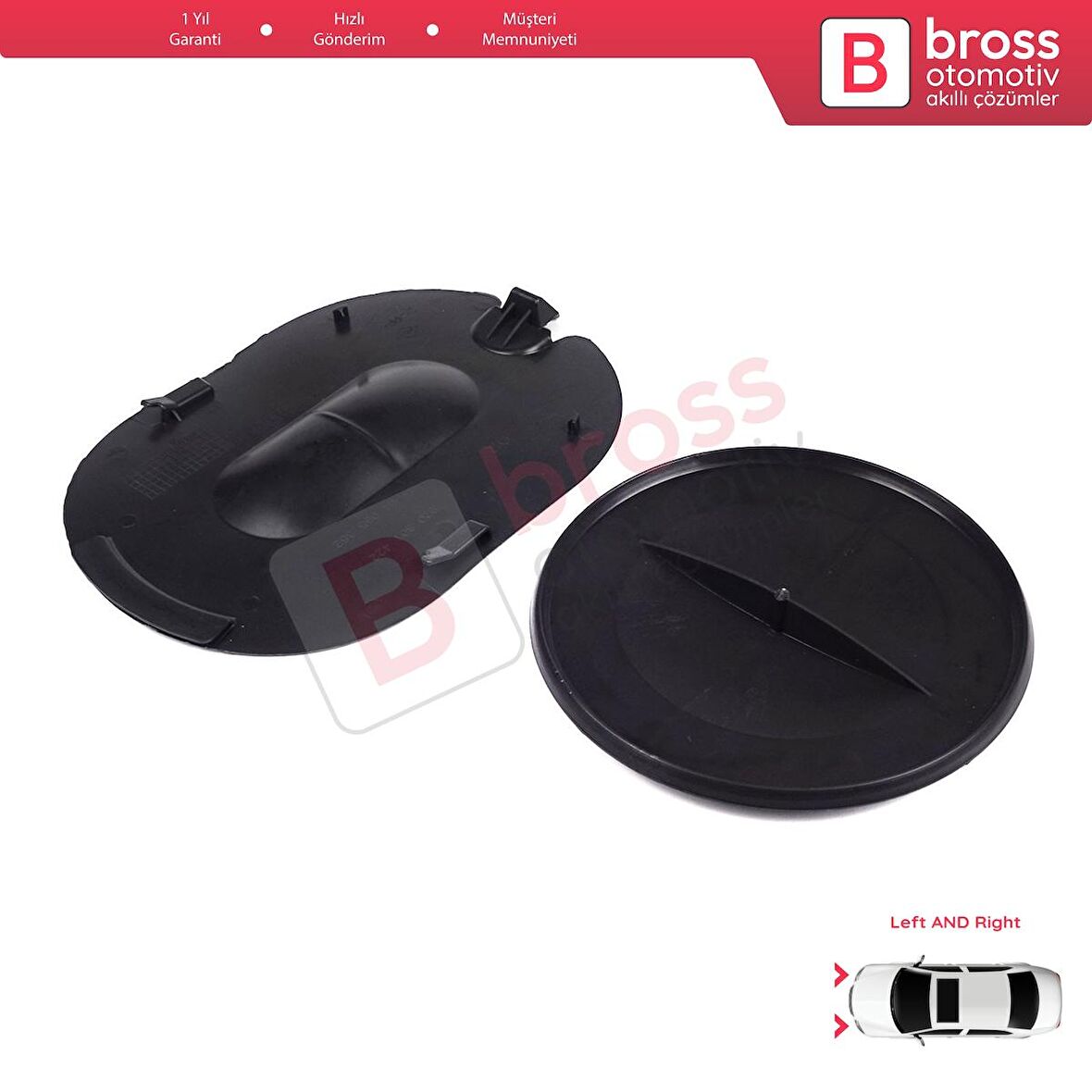 Renault Megane MK2 için Davlumbaz Kapak Tapası Sağ ve Sol 7701055352 7701055351