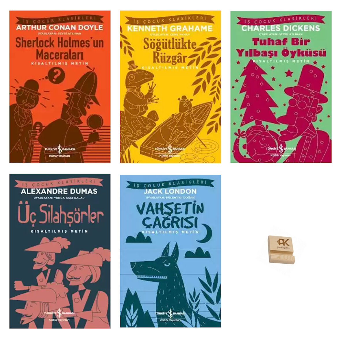 İş Çocuk Klasikleri 8-13 Yaş Sherlock Söğütlükte Rüzgar Yılbaşı Öyküsü Üç Silahşörler Vahşet Çağrısı