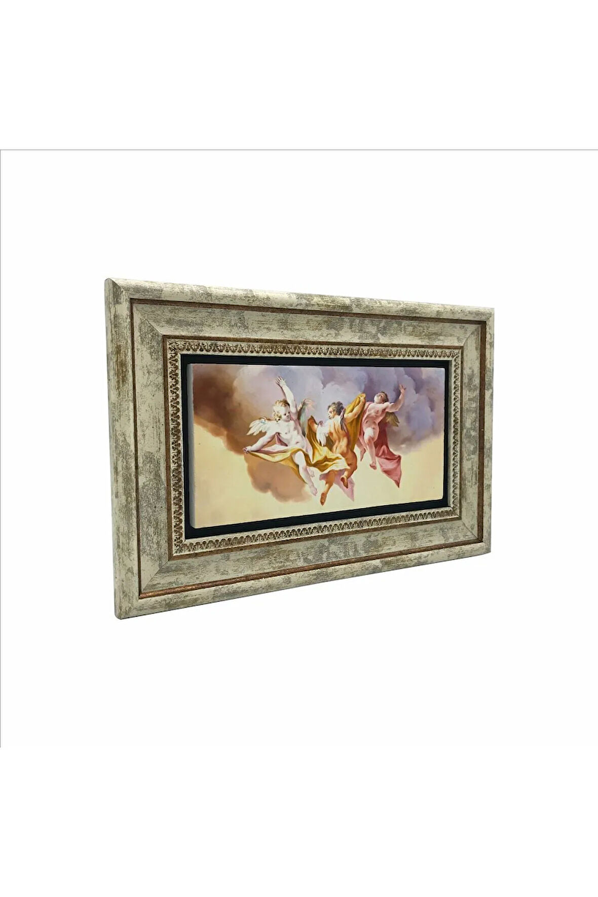 Melekler Baskılı Taş Tablo 20x30