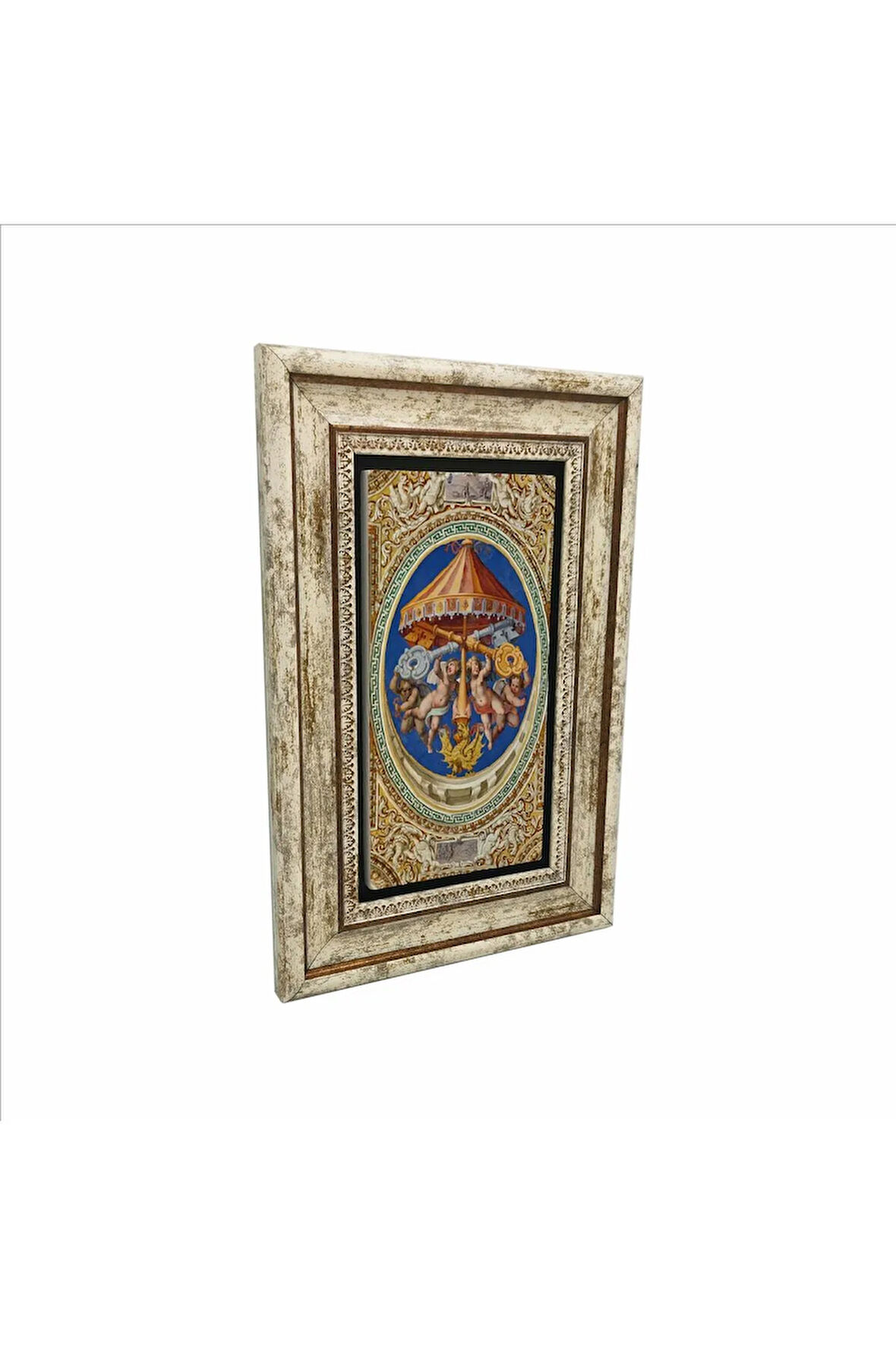 Melekler Freski (Vatikan) Baskılı Taş Tablo 20x30