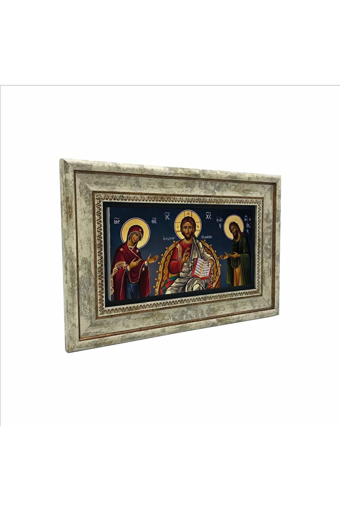 Ortodoks İcon Baskılı Taş Tablo 20x30