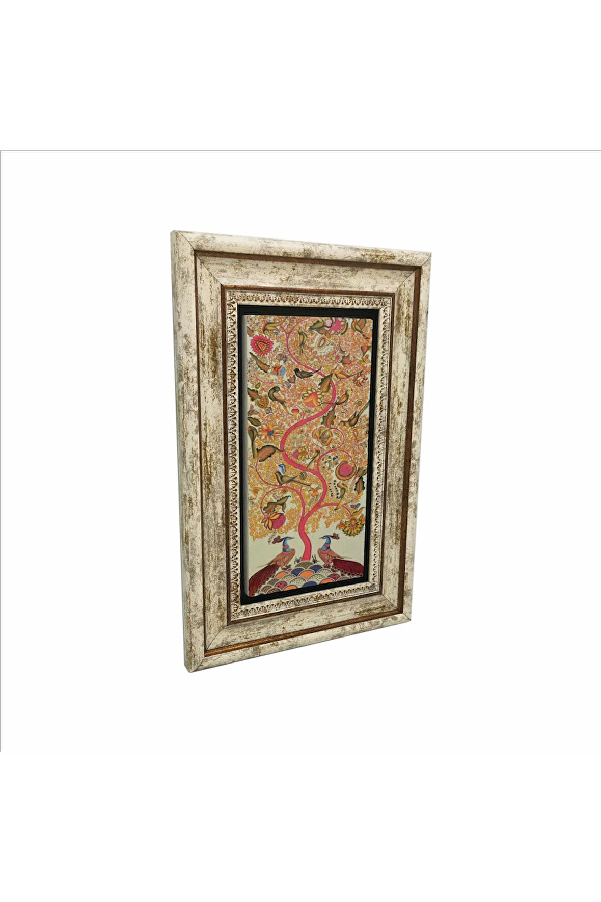 Tavus Kuşları Baskılı Taş Tablo 20x30