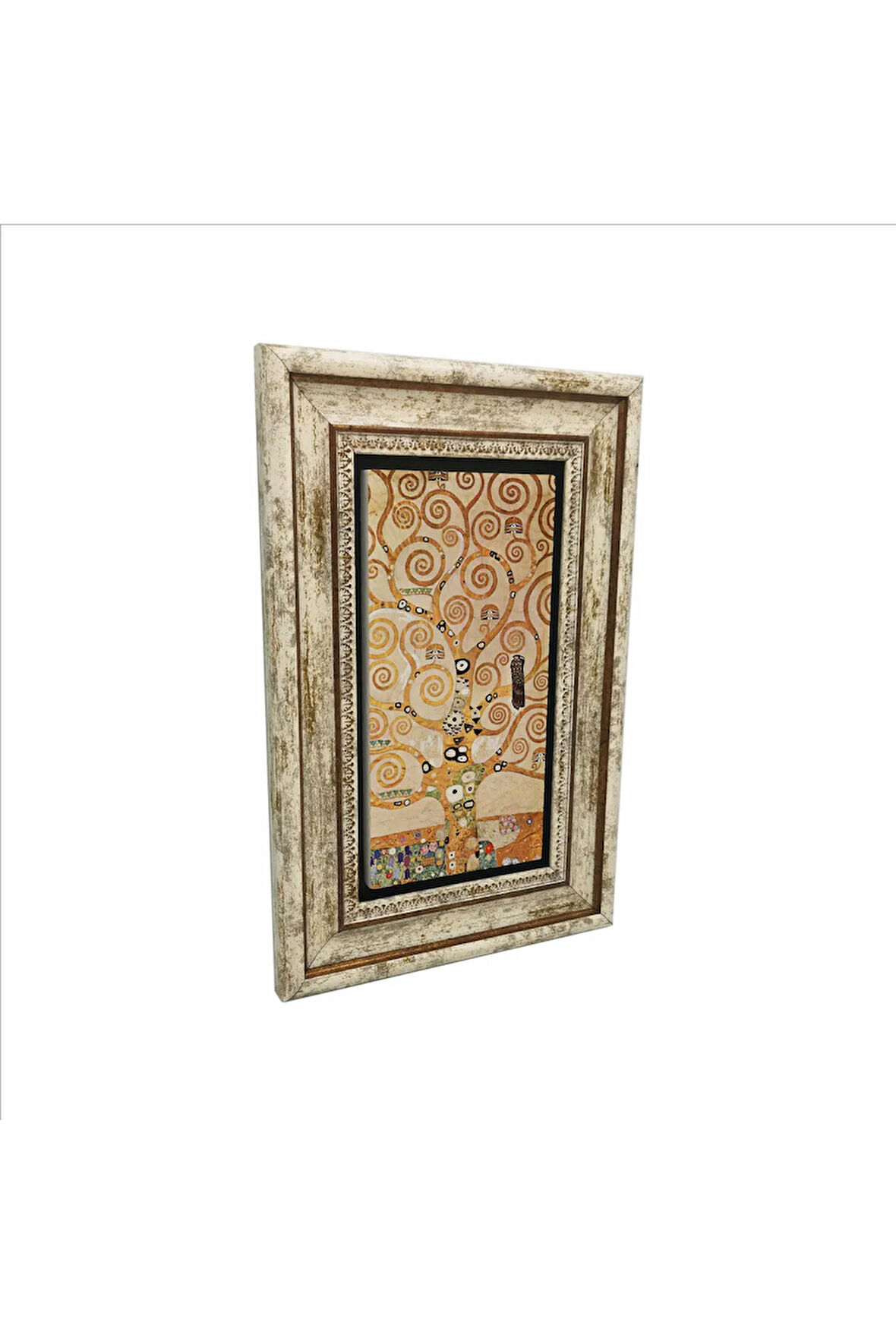 Hayat Ağacı(Gustav Klimt, 1907) Baskılı Taş Tablo 20x30