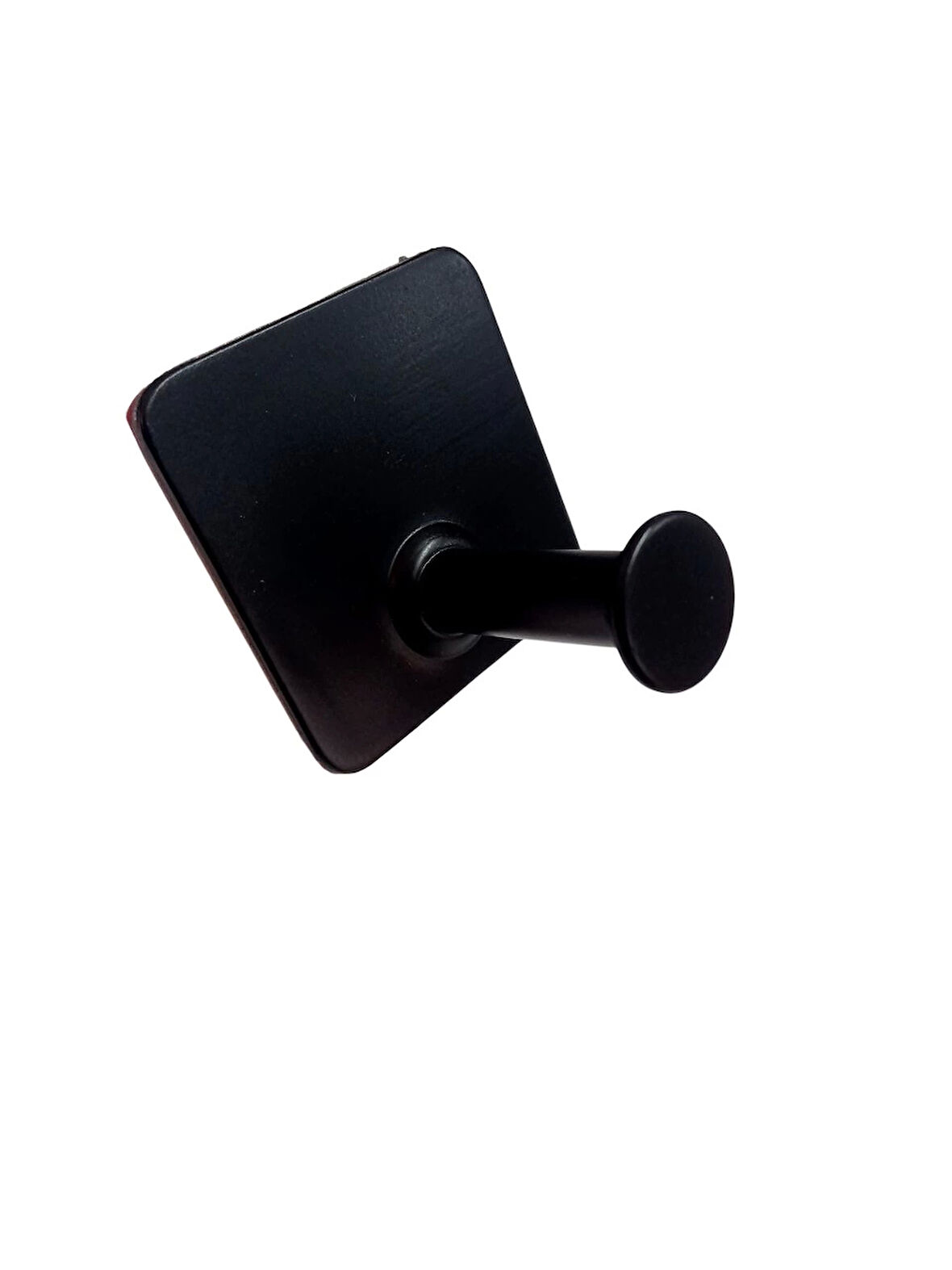 THİNCAL KENDİNDEN YAPIŞKANLI ASKILIK TEKLİ MAT SİYAH 4 LÜ PAKET