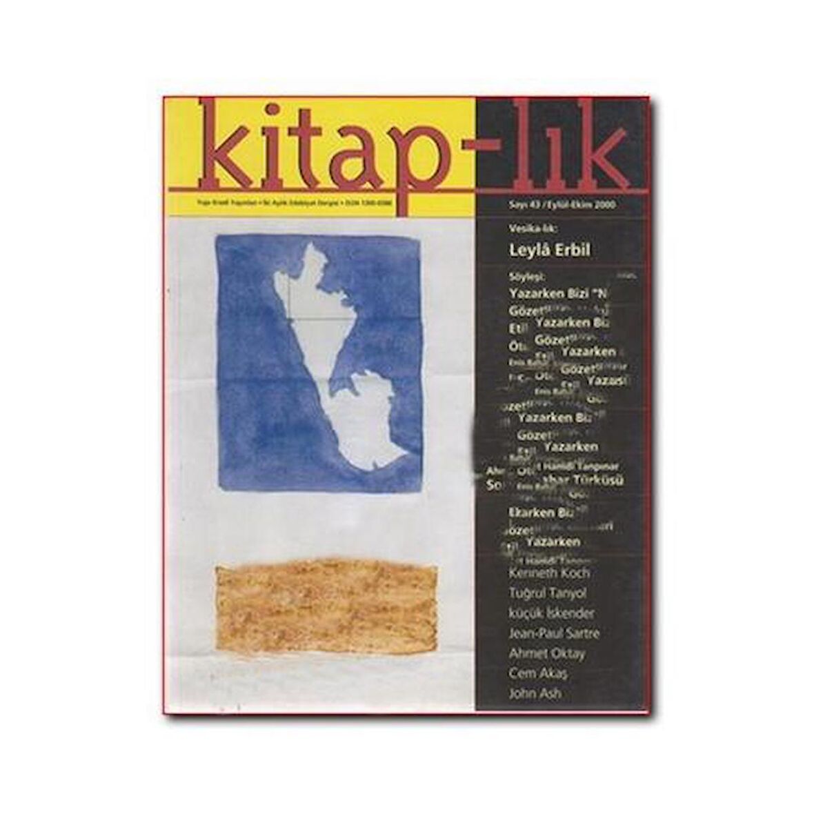 Kitap lık 43 Eylül Ekim 2000