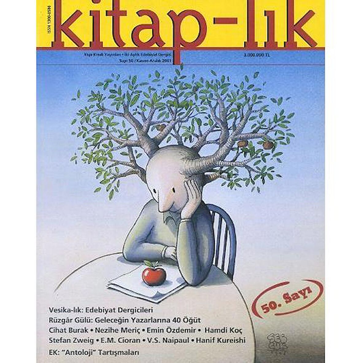 Kitap lık 50 Kasım Aralık 2001