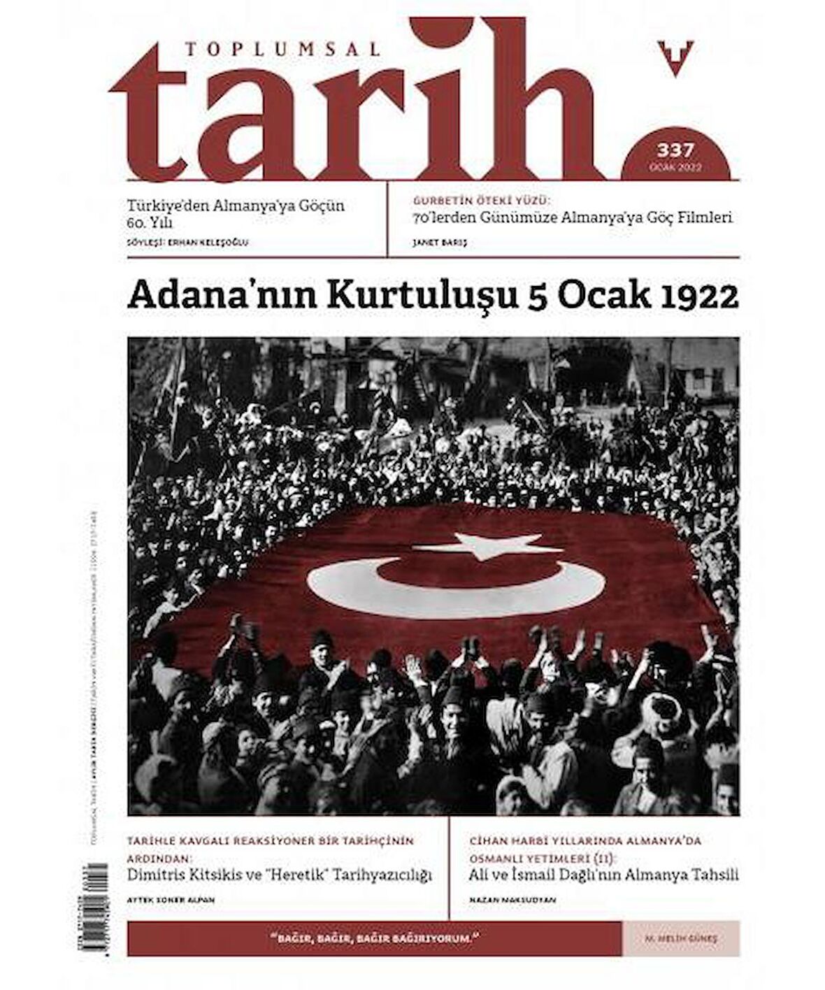 Toplumsal Tarih Dergisi 337 Ocak 2022