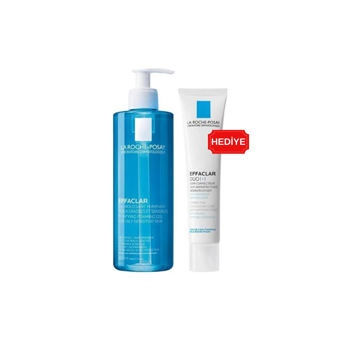 La Roche Posay Effaclar jel 400 + Effaclar Duo 15 ml Hediye