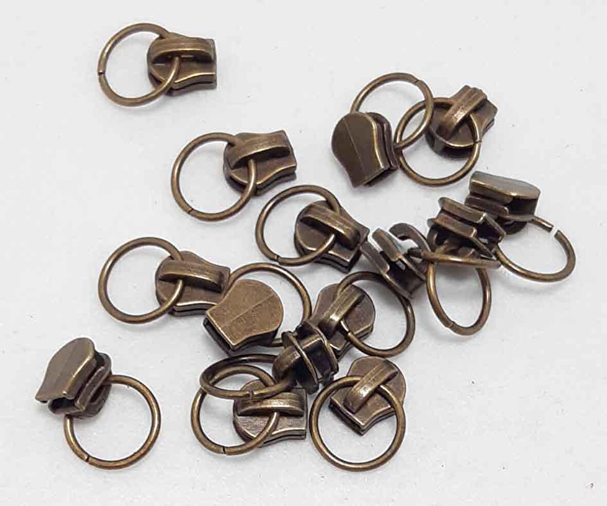 Antik  fermuar başı