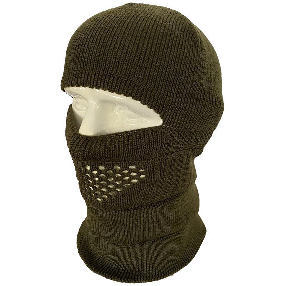 8754 Triko Bere & Kar Maskesi Haki