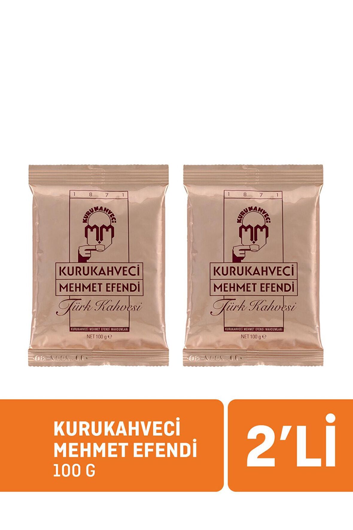 Mehmet Efendi Türk Kahvesi 100 Gr 2'li Paket