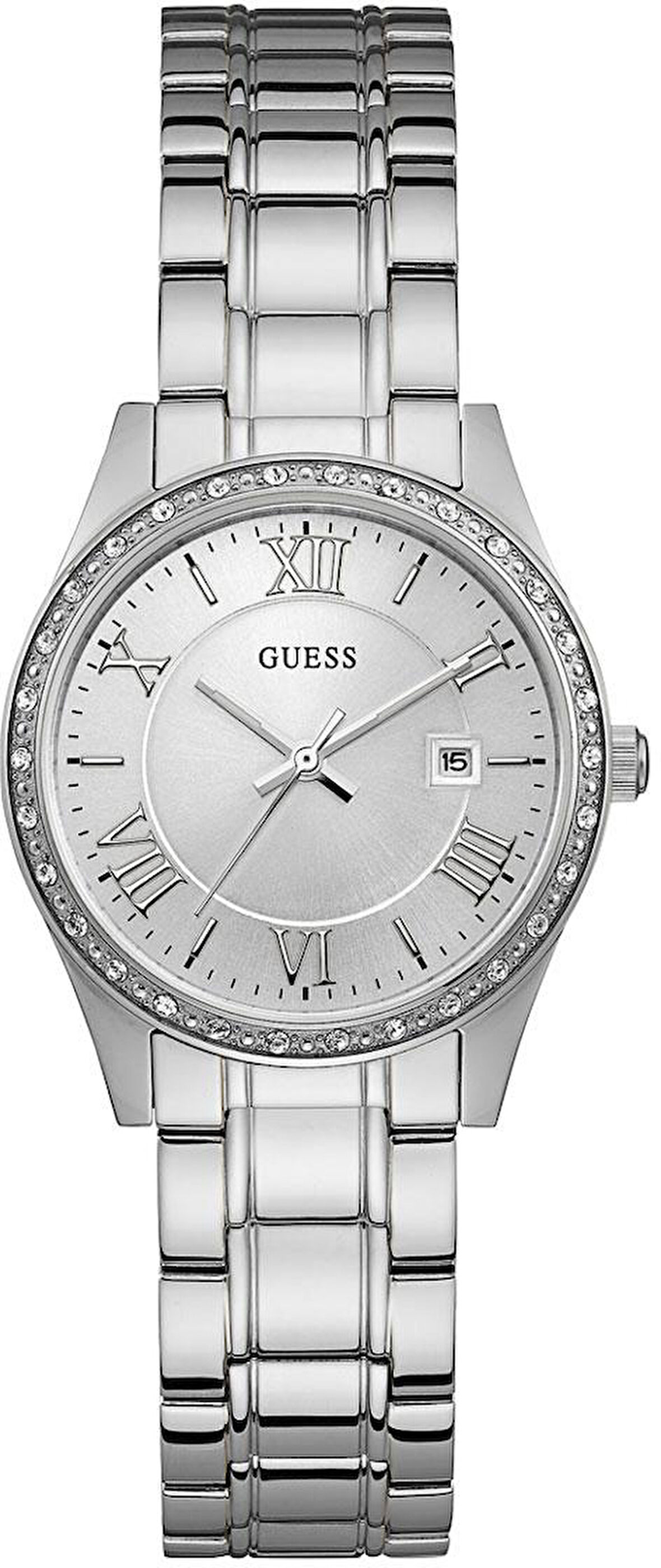 Guess GUW0985L1 Taşlı Çelik Kadın Kol Saati