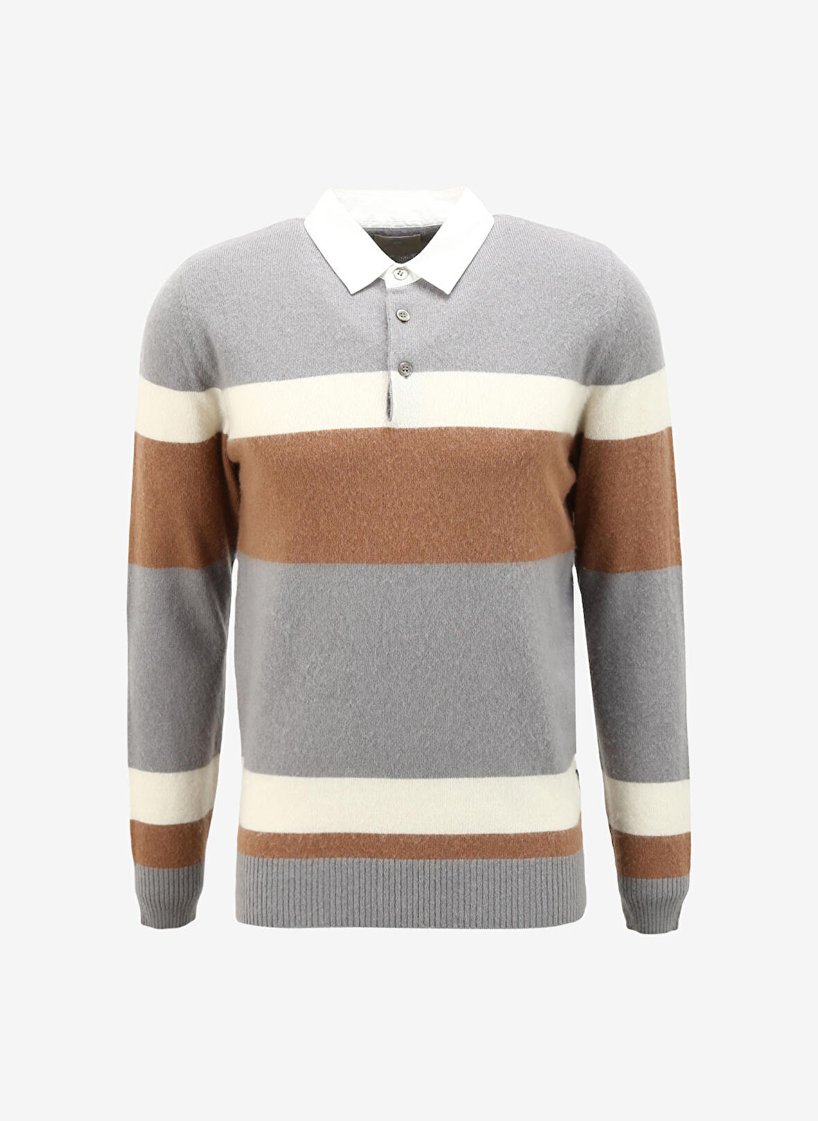 AT.P.CO Polo Yaka Slim Fit Lacivert Erkek Kazak A274A05L126/D-