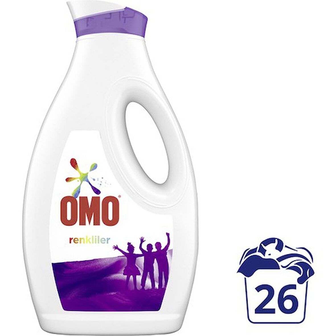 Omo 1.69 lt 26 Yıkama Renkliler için Sıvı Deterjan
